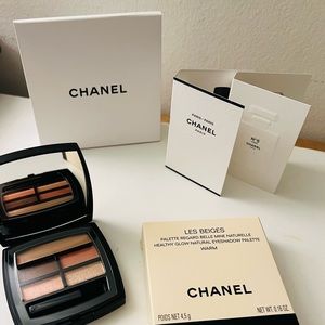 Bundle of Chanel eyeshadow palette and Chanel love note parfums $45 NWT